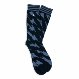 Alfredo Gonzales | Shredded Black/Grey Socks