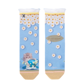 XPooos | Dames Short Sock Daisy 71036