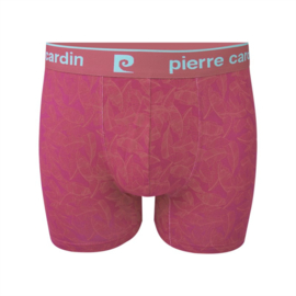 Pierre Cardin Heren Trunk | Boxershort Leaves Pink