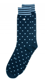 Alfredo Gonzales | Alfredo's Dots Donkerblauw Socks XS 35-37