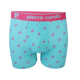 Pierre Cardin Heren Trunk | Boxershort Palm Beach Groen/Roze XL