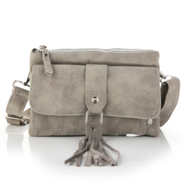 Crossbody tasje BG573 lichtgrijs