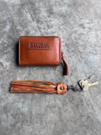 Bag2Bag compacte wallet Granby cognac
