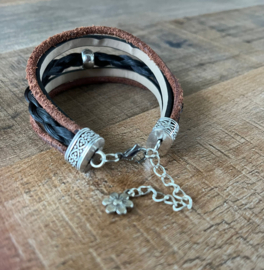 Paardenhaar sieraad armband Max