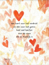 Heel veel harten voor de rouw