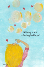 Wishing you a bubbling birthday!