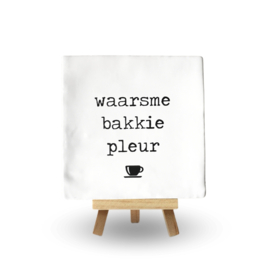 WAARSME BAKKIE PLEUR