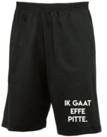 HEREN SHORT - IK GAAT EFFE PITTE.