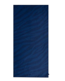 Swim Essentials Microvezel Strandlaken Blauw - Zebra 135 x 65 cm