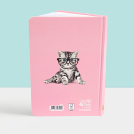 Hardcover notitieboekje A5 kitten - Tabby