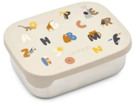 Liewood Arthur Lunchbox - Alphabet/Sandy