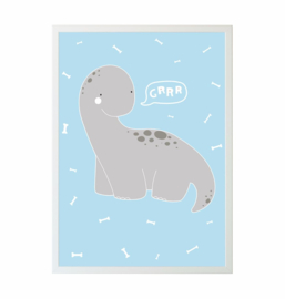 Poster brontosaurus