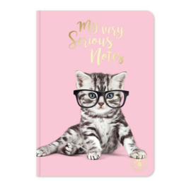 Hardcover notitieboekje A5 kitten - Tabby