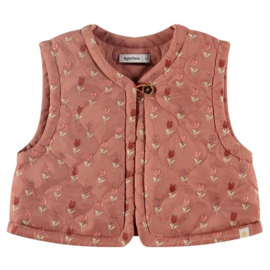 Babyface Girls Reversible gilet - Blossom