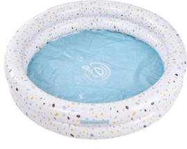 Swim Essentials  Baby Zwembad - White Terrazo  (Ø 100 cm)