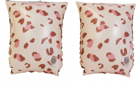 Swim Essentials Zwembandjes - Old Pink Leopard (0-2 jaar)