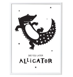 Poster alligator