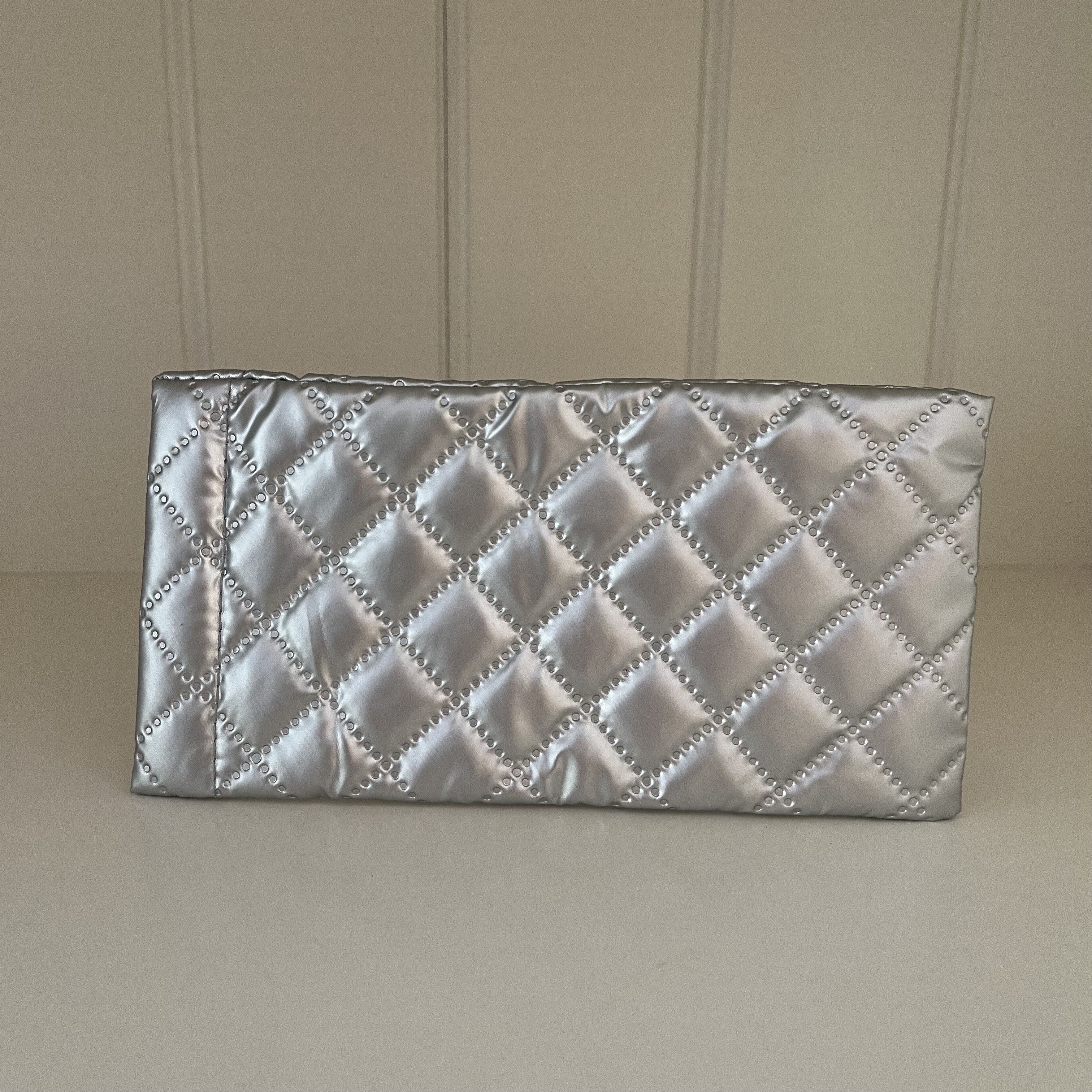 Brillenpouch Zilver