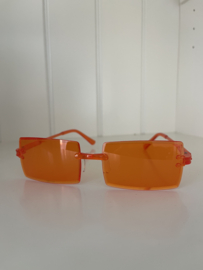 Zonnebril oranje 6