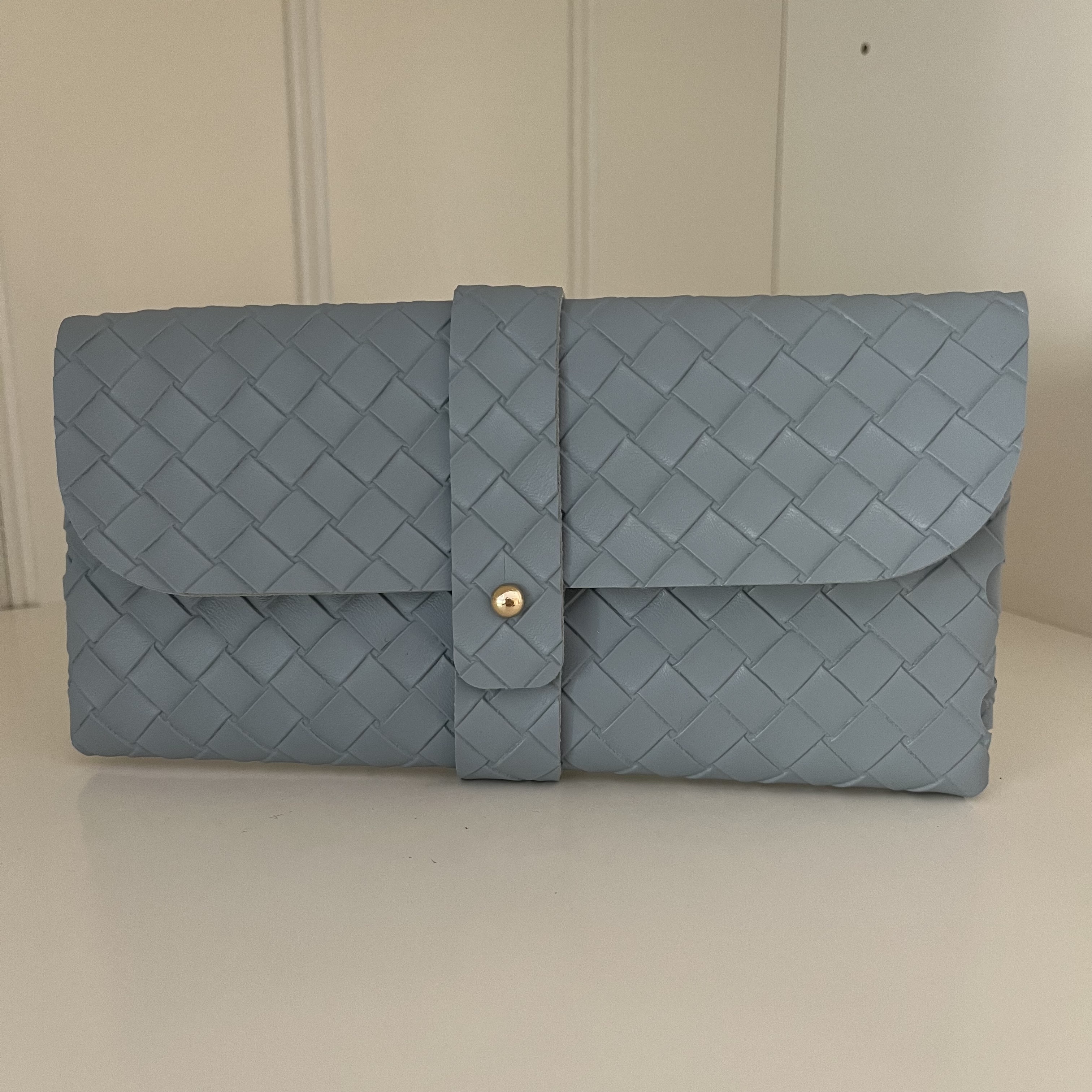 Brillenhoes licht Blauw