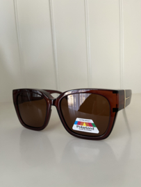 Overzet zonnebril groot polarized 2054