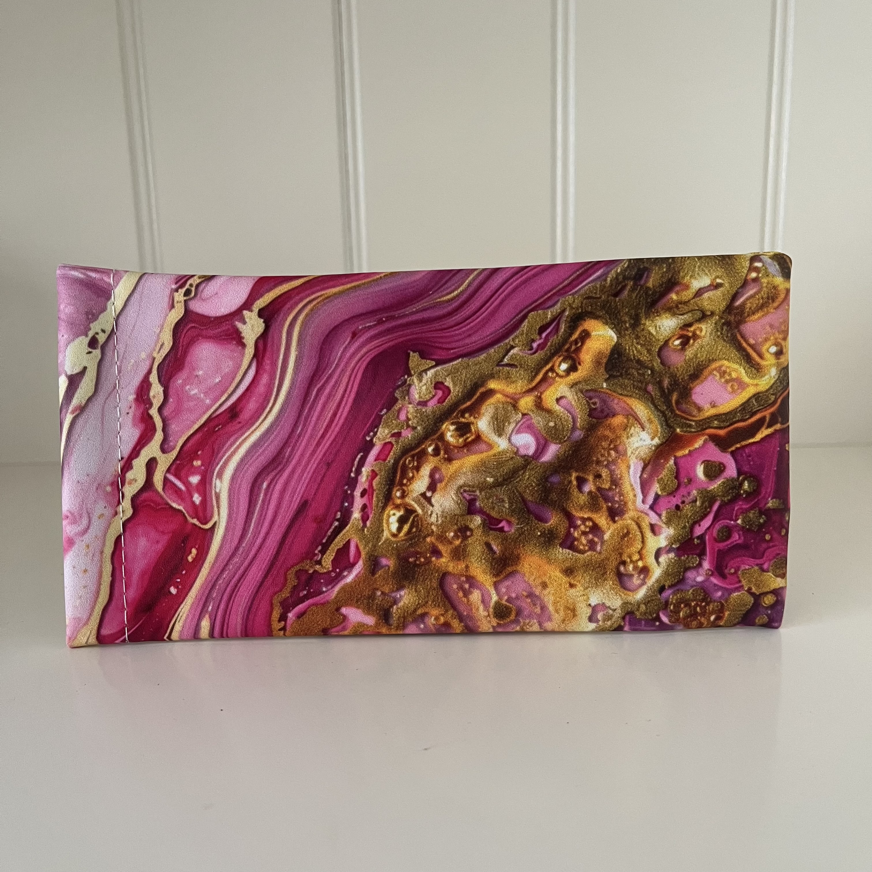 Brillenpouch roze