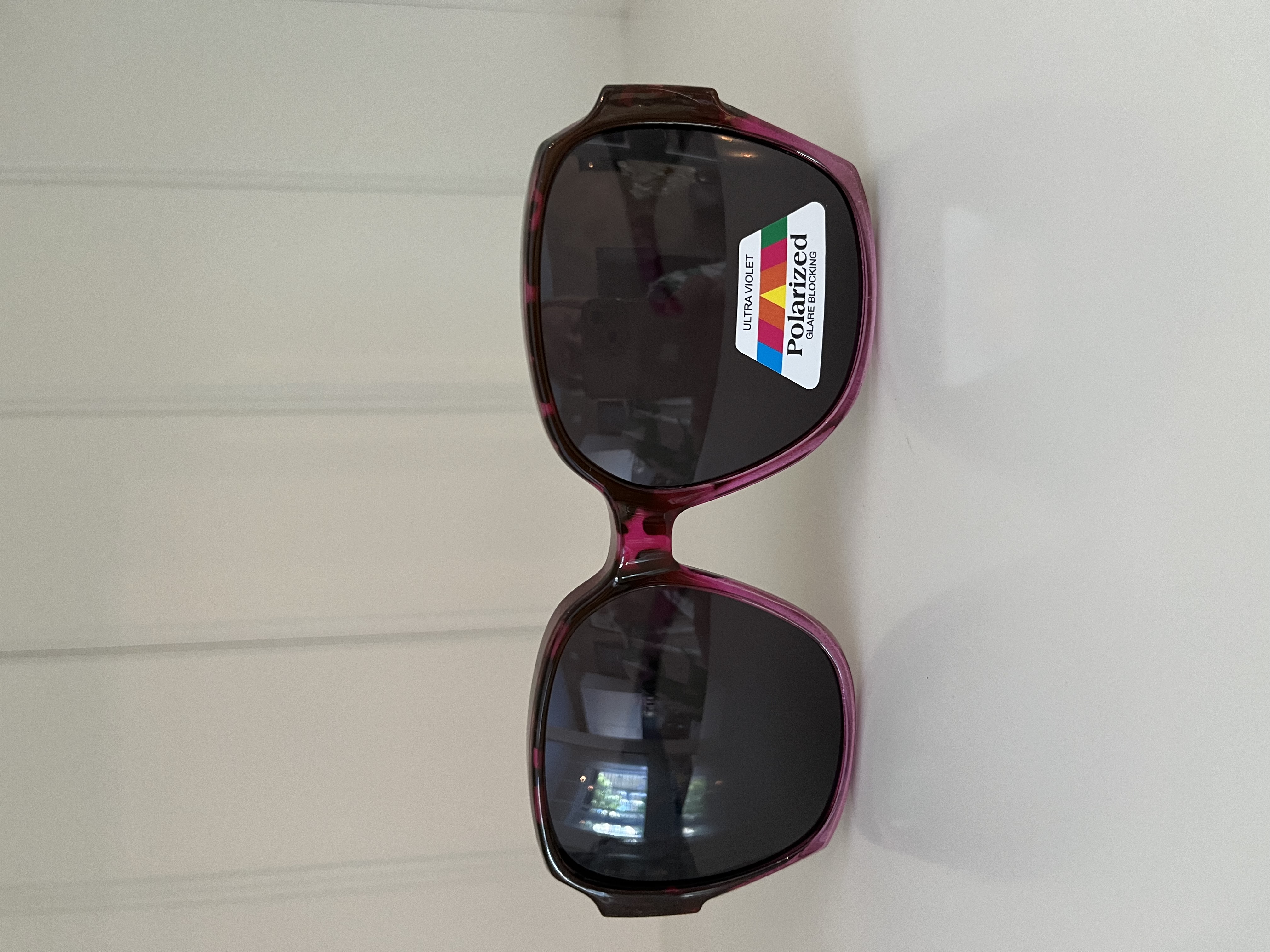 Overzetzonnebril polarized rond groot 2050A