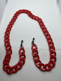Brillenketting ROOD