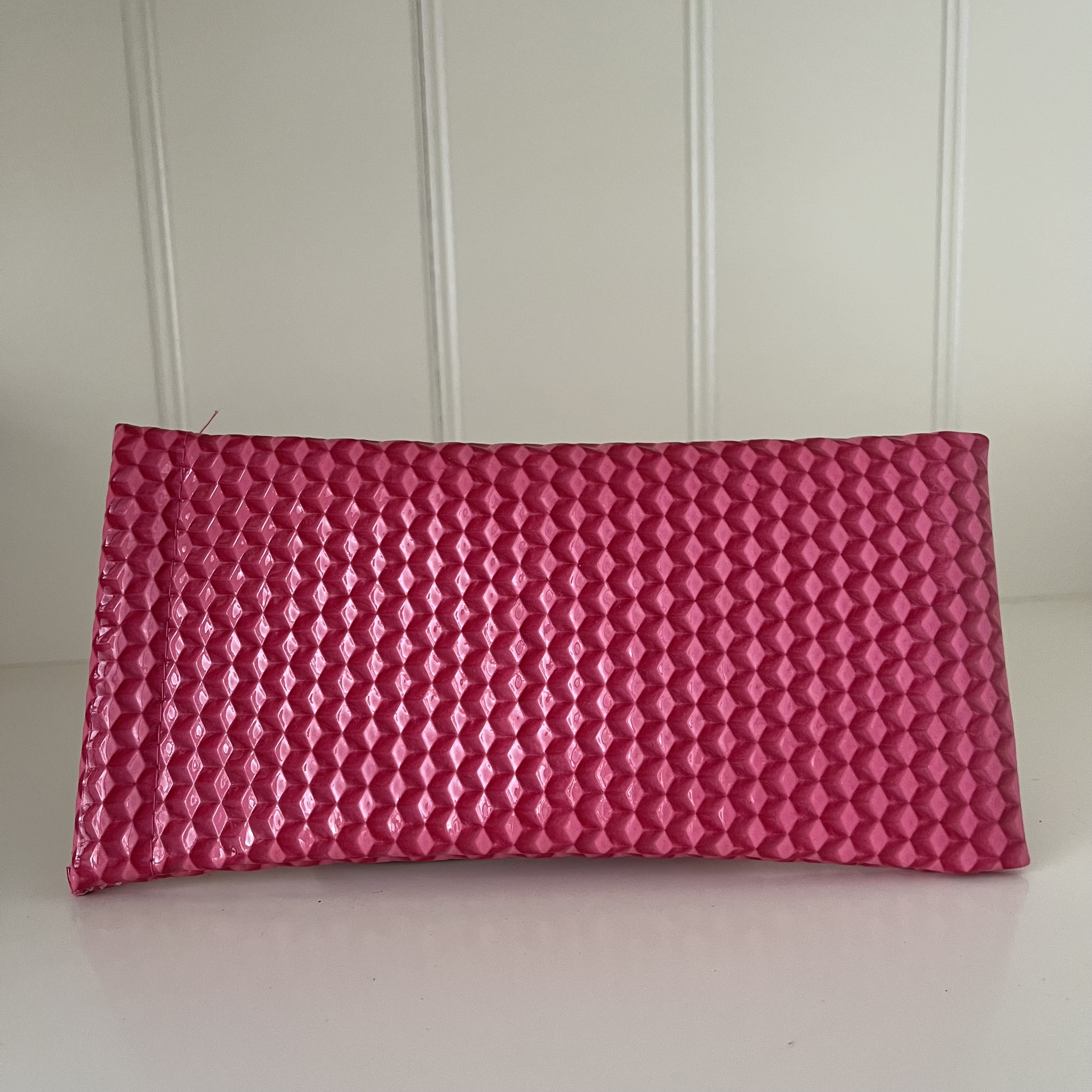 Brillenpouch Glanzend roze