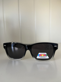 Overzetbril Wayfarer model polarized 2022C