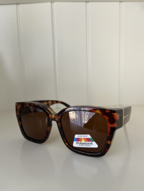 Overzet zonnebril groot polarized 2054