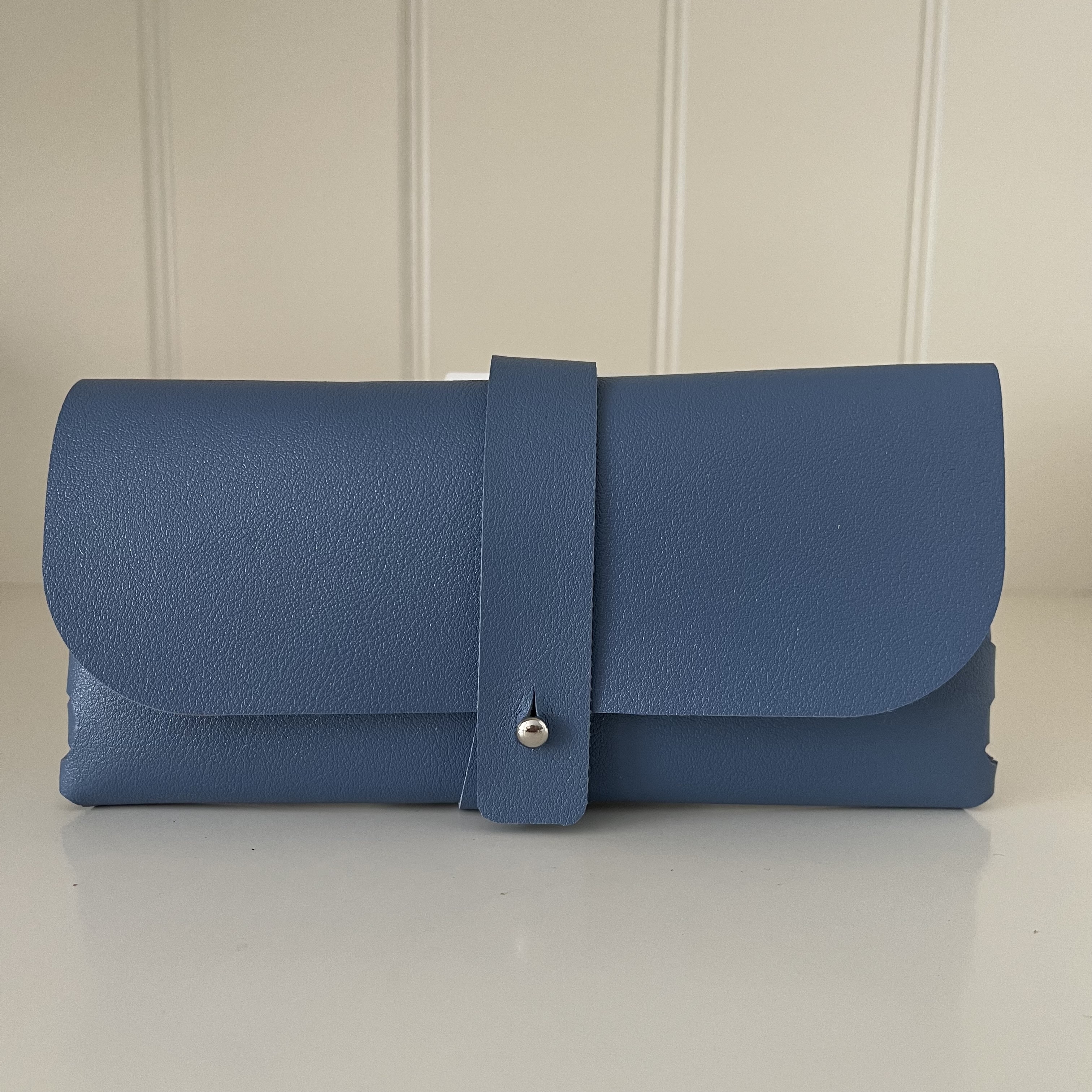Brillenhoes grijs/blauw