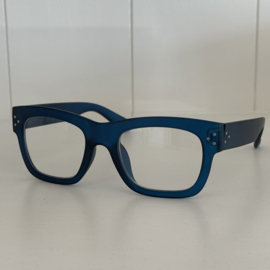 Leesbril GAVA blauw mat (laatste stuks)