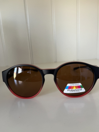 Overzetbril rond polarized 2047B