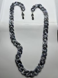 Brillenketting Grijs gemêleerd