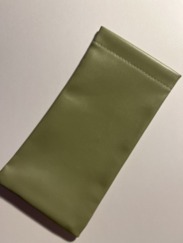 Brillenpouch groen