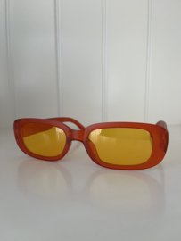 Zonnebril oranje 5