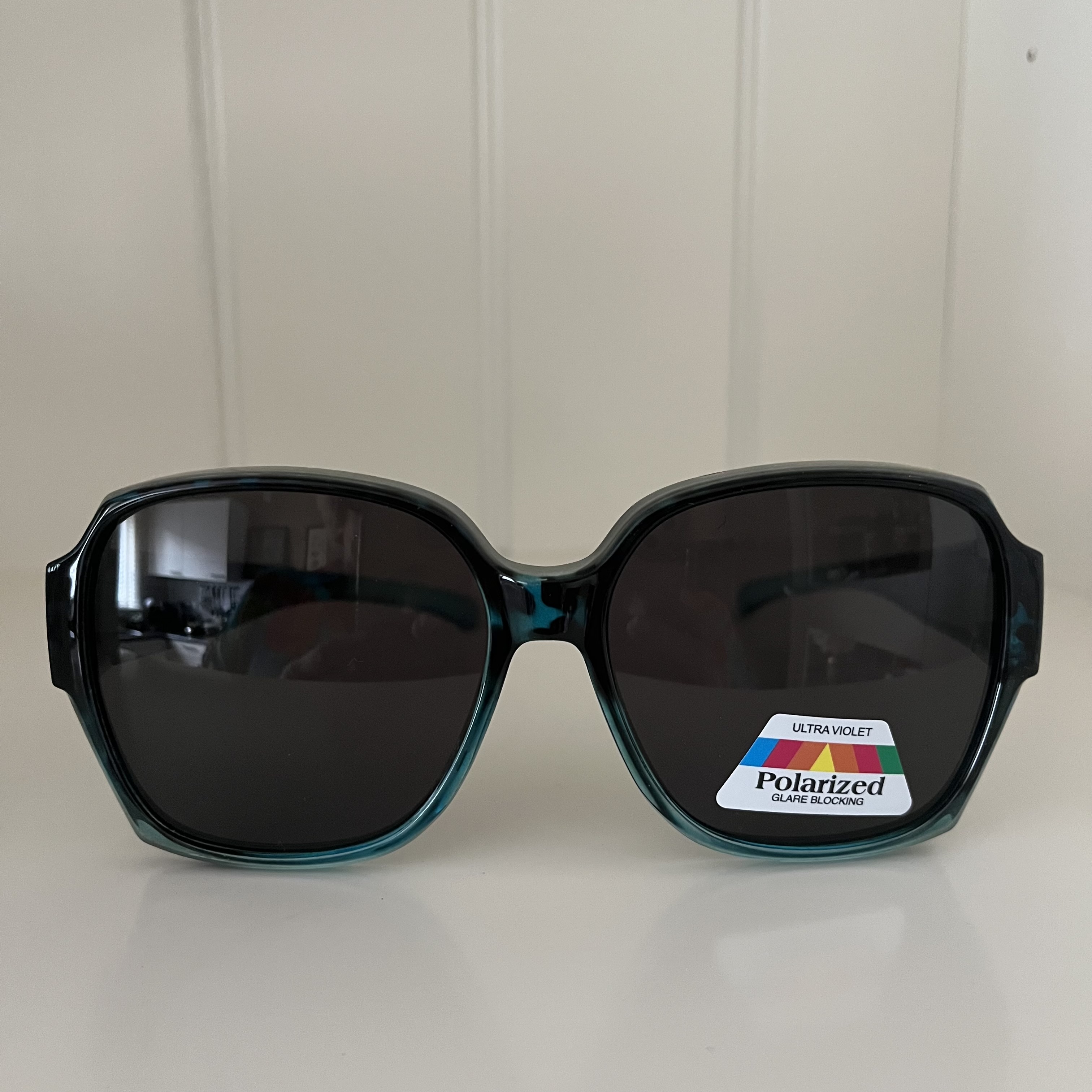 Overzetzonnebril polarized rond groot 2050A