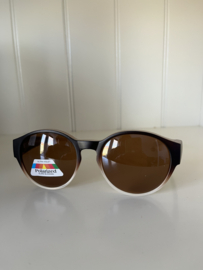 Overzetbril rond polarized 2047B