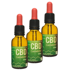 3x 30 ml CBD Olie