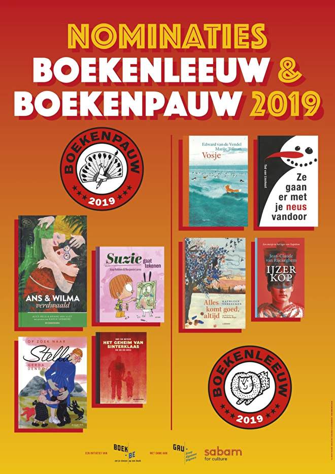 Boekenleeuw en boekenpauw 2019 |