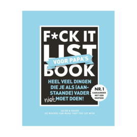 F*CK it list book voor papa's