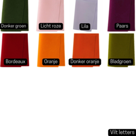 LETTER BANNER - vilt