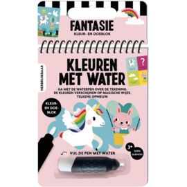 Kleuren met water - fantasie