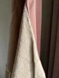 OMSLAGDOEK - oudroze/beige