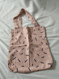 Totebag roze