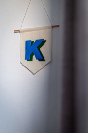 LETTER BANNER - vilt