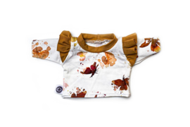 POPPEN SHIRT RUFFLE- zelf samenstellen