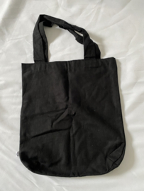 Linnen Totebag zwart