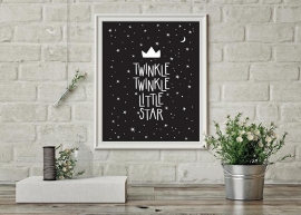 MINIPOSTER A5 - twinkle twinkle little star
